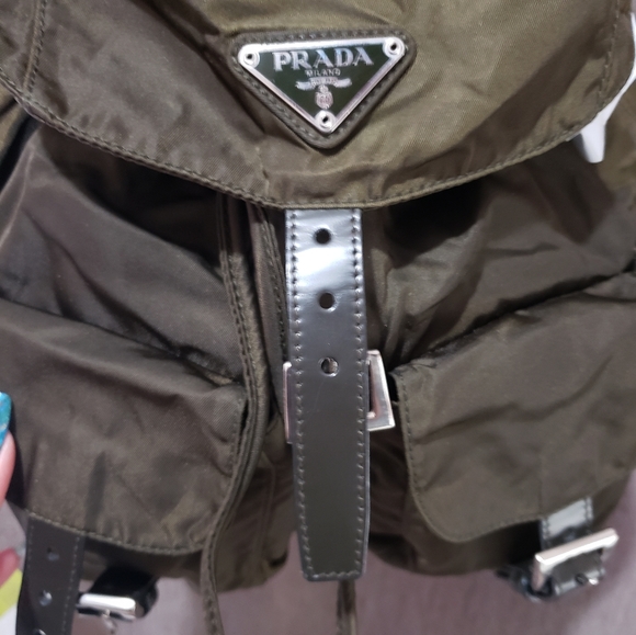 SOLD🔥Auth Small Nylon Vela backpack - Picture 7 of 15